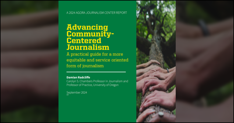 Advancing Community-Centered Journalism – Agora Journalism Center
